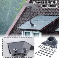 For Starlink Gen3 Multi-angle Adjustment Roof Bracket 20 Degree Tilt Design Large Diameter Round Tube Bracket For Starlink Gen3 2