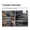 AGM H6 Rugged Smartphone 8GB+256GB 50MP Camera 6.56" FHD+ 90Hz Display Waterproof UNISOC T606 NFC Dual SIM Expandable Storage 6