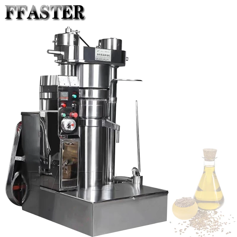 Pressa Per Olio Idraulico Di Grande Capacità Pressa Per Olio Di Sesamo Al Burro Di Cacao