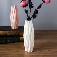 Nordic Plastic Vase Simple Small dry/wet Flower Pot Storage Bottle for Flowers Living Room Modern Home Decorations Ornaments 1