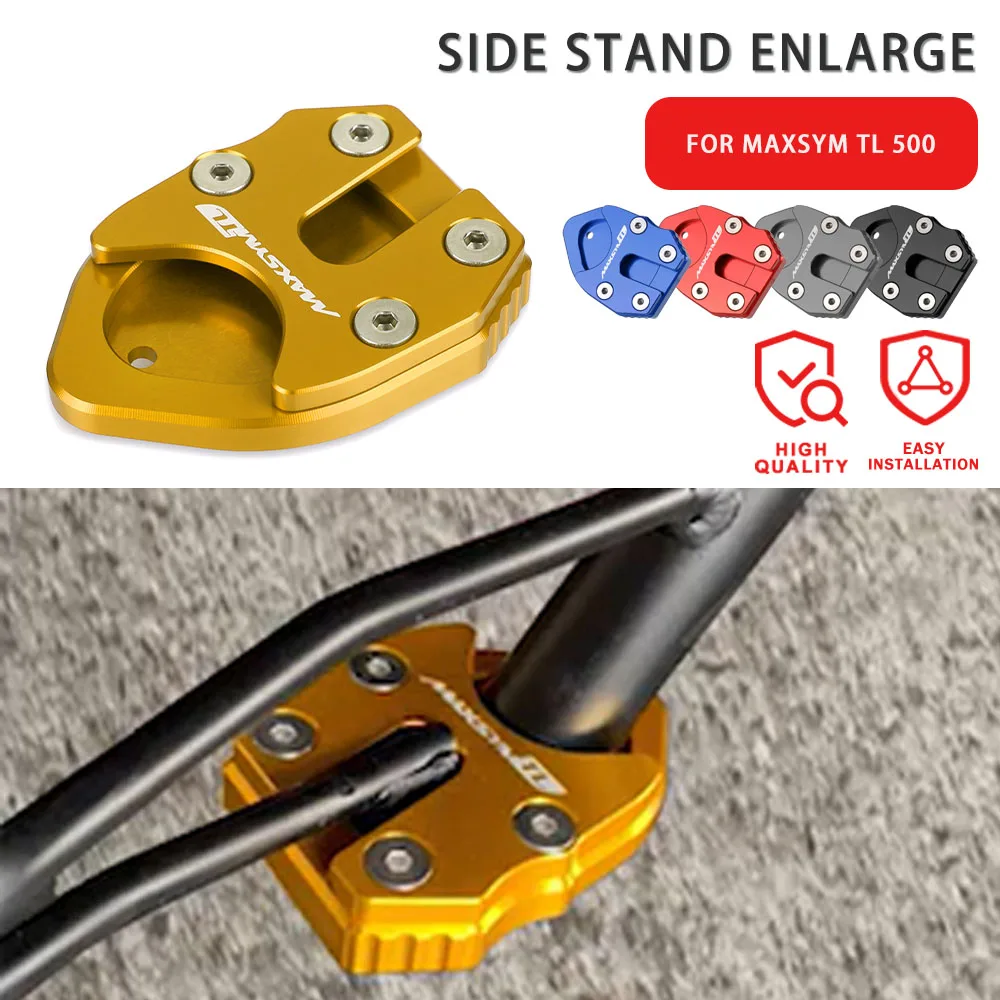 

Side Stand Enlarge For SYM MAXSYM TL 500 508 2019 2020 2021 2022 2023 Motorcycle Accessories Plate Kickstand Extension Keychain