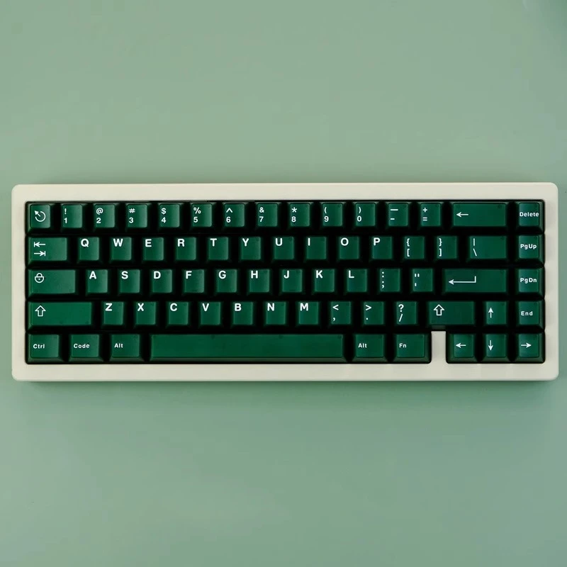 Aifei Neon Light Klein Blue Pyga Keycaps Abs Double Shot Key Caps Perfil de Cereja Keycap Semi Translúcido Conjunto 121 Chaves - Imagem 4