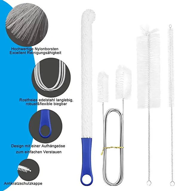 Yimi Hookah® Cleaning Kit, Flexible Drain Brush