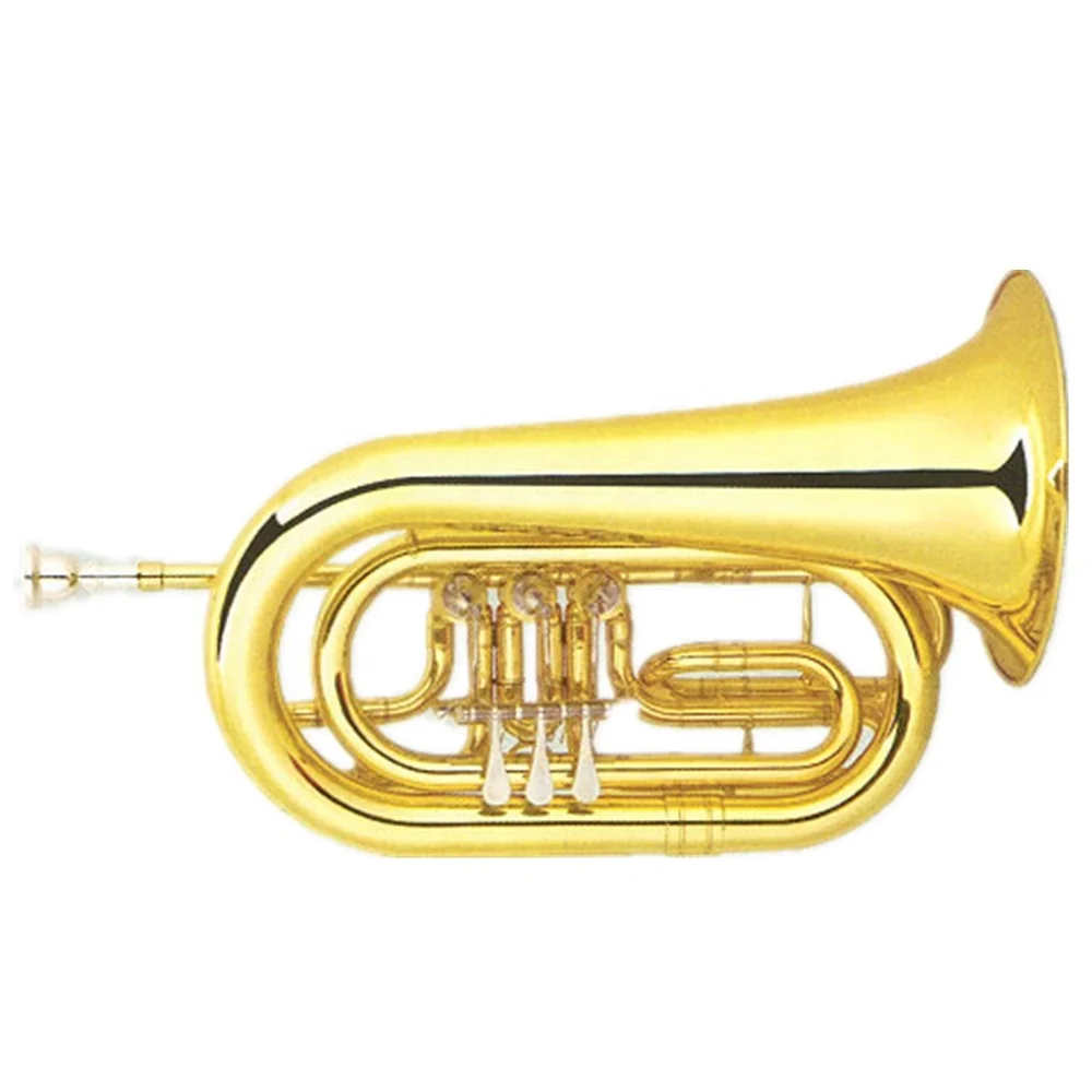 Gold lacquer Tone C Bass Fluegelhorn Entry model