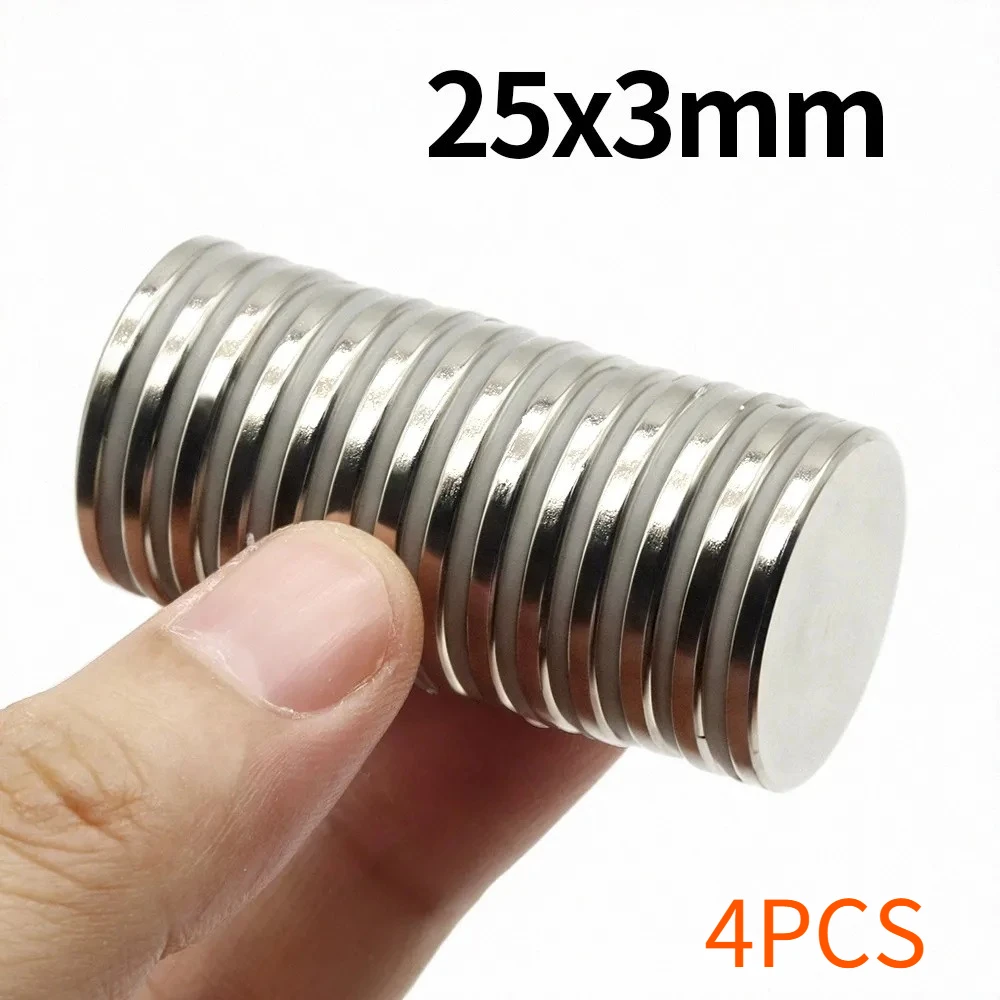 Versatile Circular Magnets for Kitchen Organization - Multiple Sizes Available