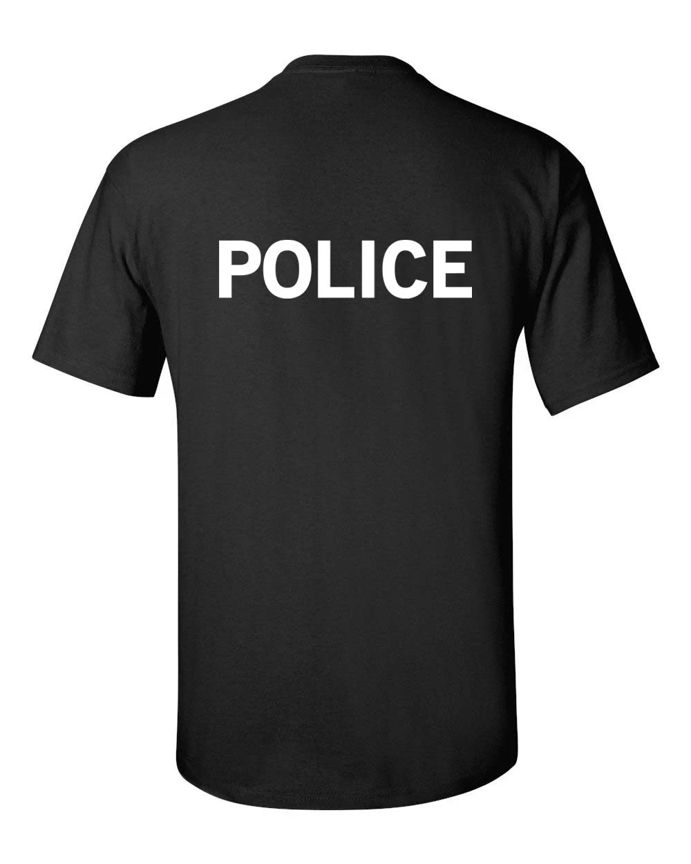 POLIZEI männer T Shirt Brief Drucken Rundhals Kurzarm Trainingsanzug Tops Sommer Casual Pullover Baumwolle Mode Marke Sportswear