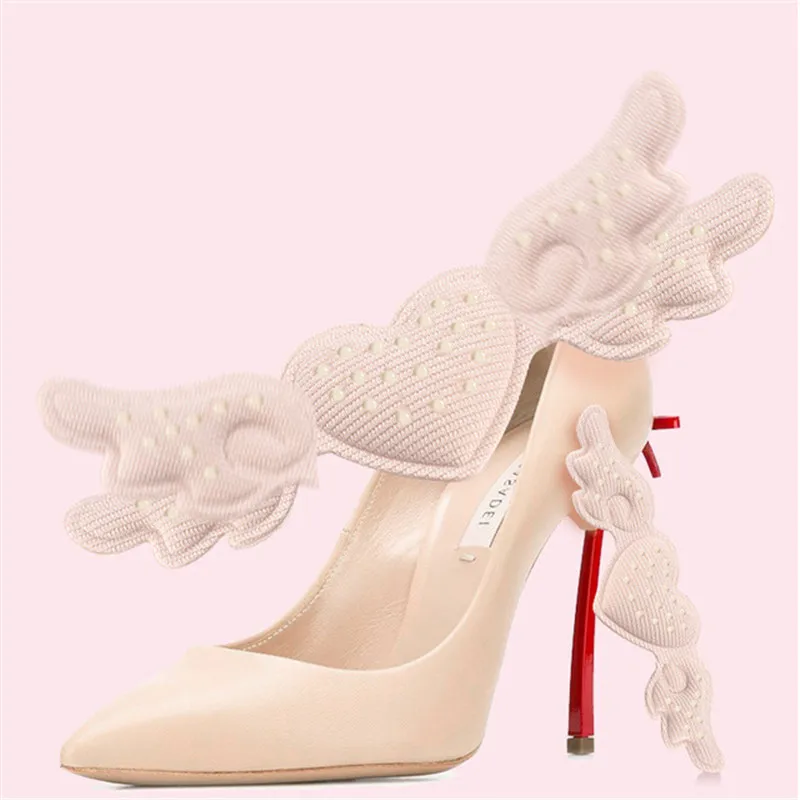 1-10Pairs Heel Insoles Adjust Sizing Adhesive Sponge Insole Patch Women Men Anti-wear Cushion Pads for Shoes High Heel Feet