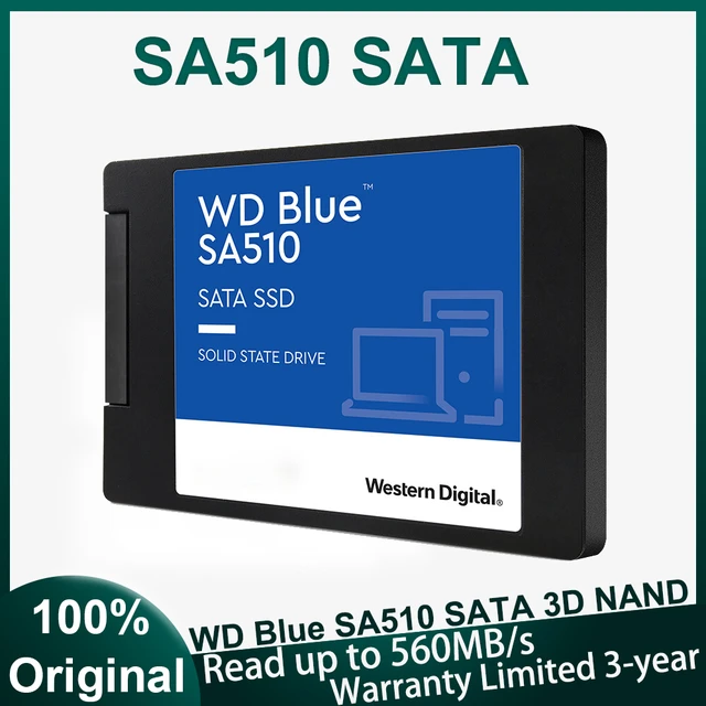 WD Blue SA510 SATA SSD 2.5”