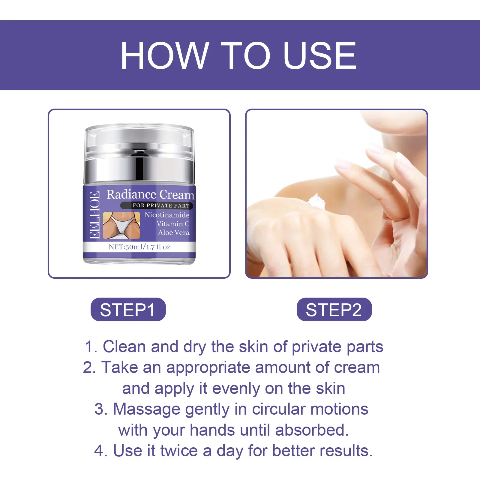 Underarm Brightening Cream Buttock Elbow Intimate Areas Brightening Fade Pigment Lighten Armpit Nourishing Knee Bleaching Cream 6