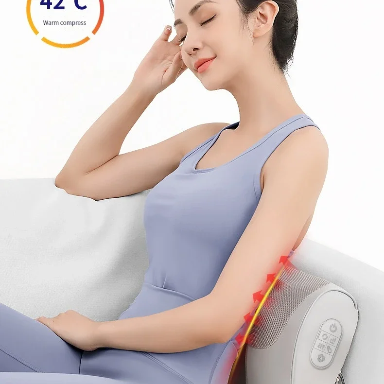 targeting areas such as the neck, shoulders, back, and legs for comprehensive comfort.