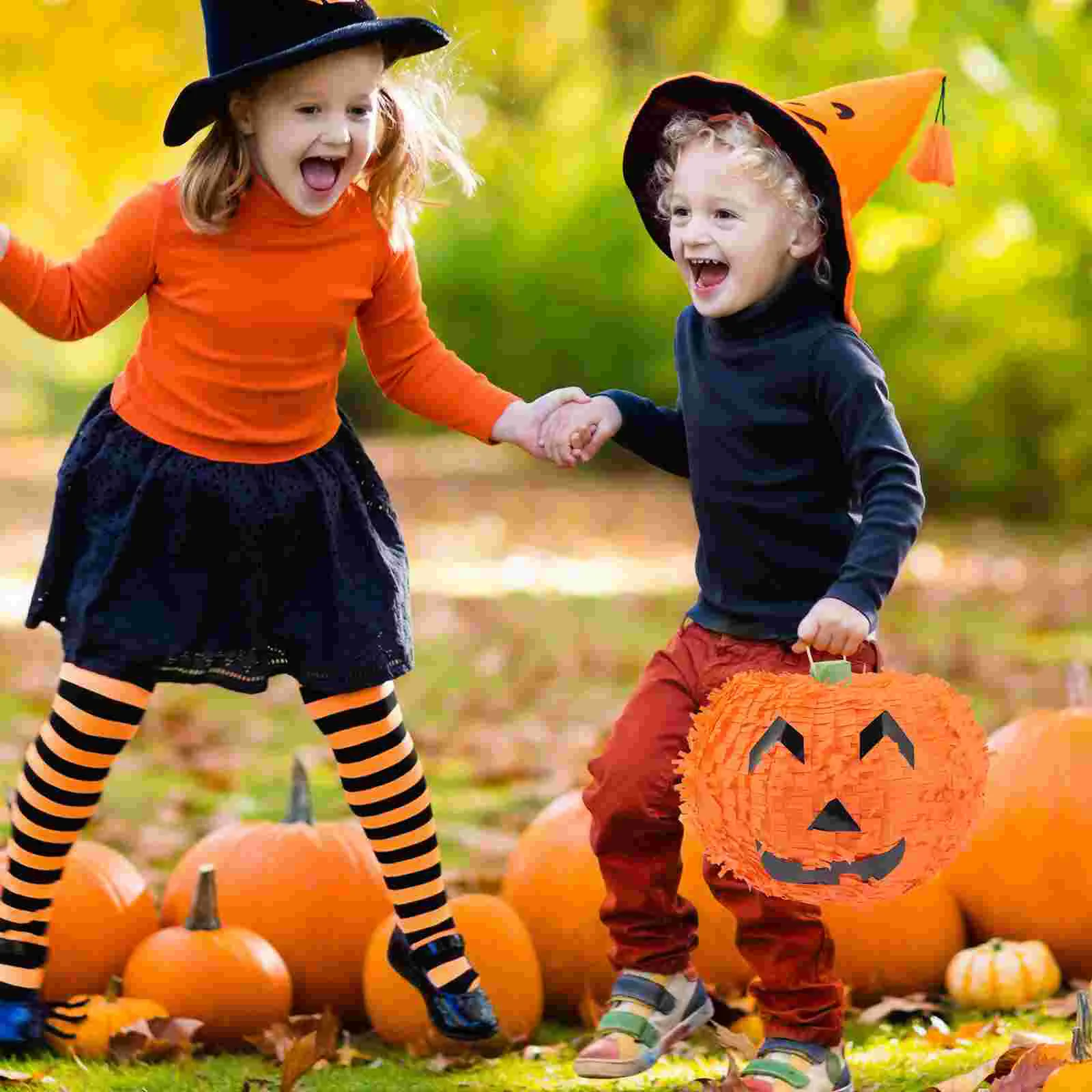 

Toy Pumpkin Piñatas Halloween Decorations Decorate Kids Party Plaything Pinata Child