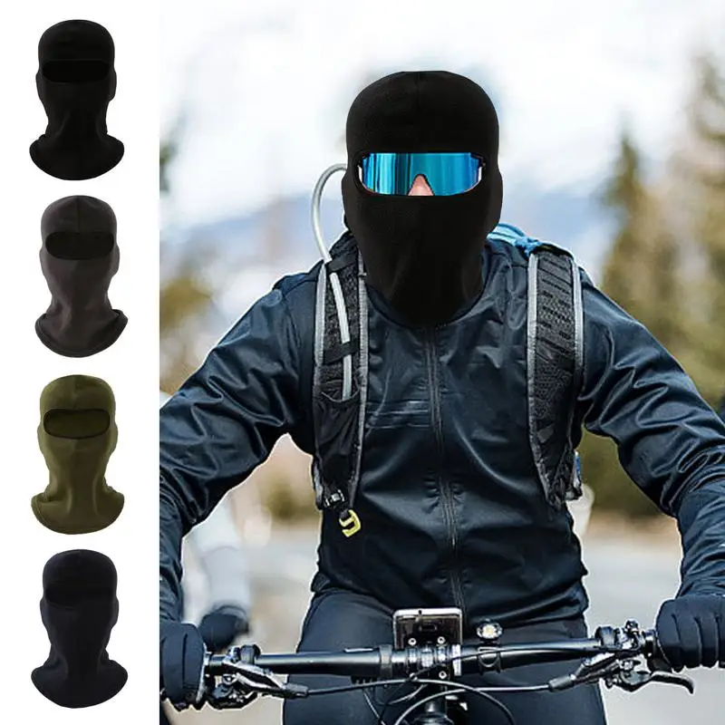 

Multifunctional Winter Windproof Cycling Mask Outdoor Cycling Neck Cover Ski Hat Polar Fleece Sports Hood For Cycling Hiking