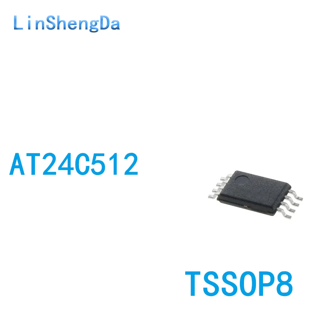 

10 шт. AT24C512 AT24C512C-XHM-T 2FCM 2FCMY 2FCMCN SMT TSSOP8