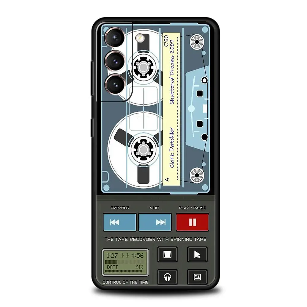 Retro Cassette Tape Design Phone Case