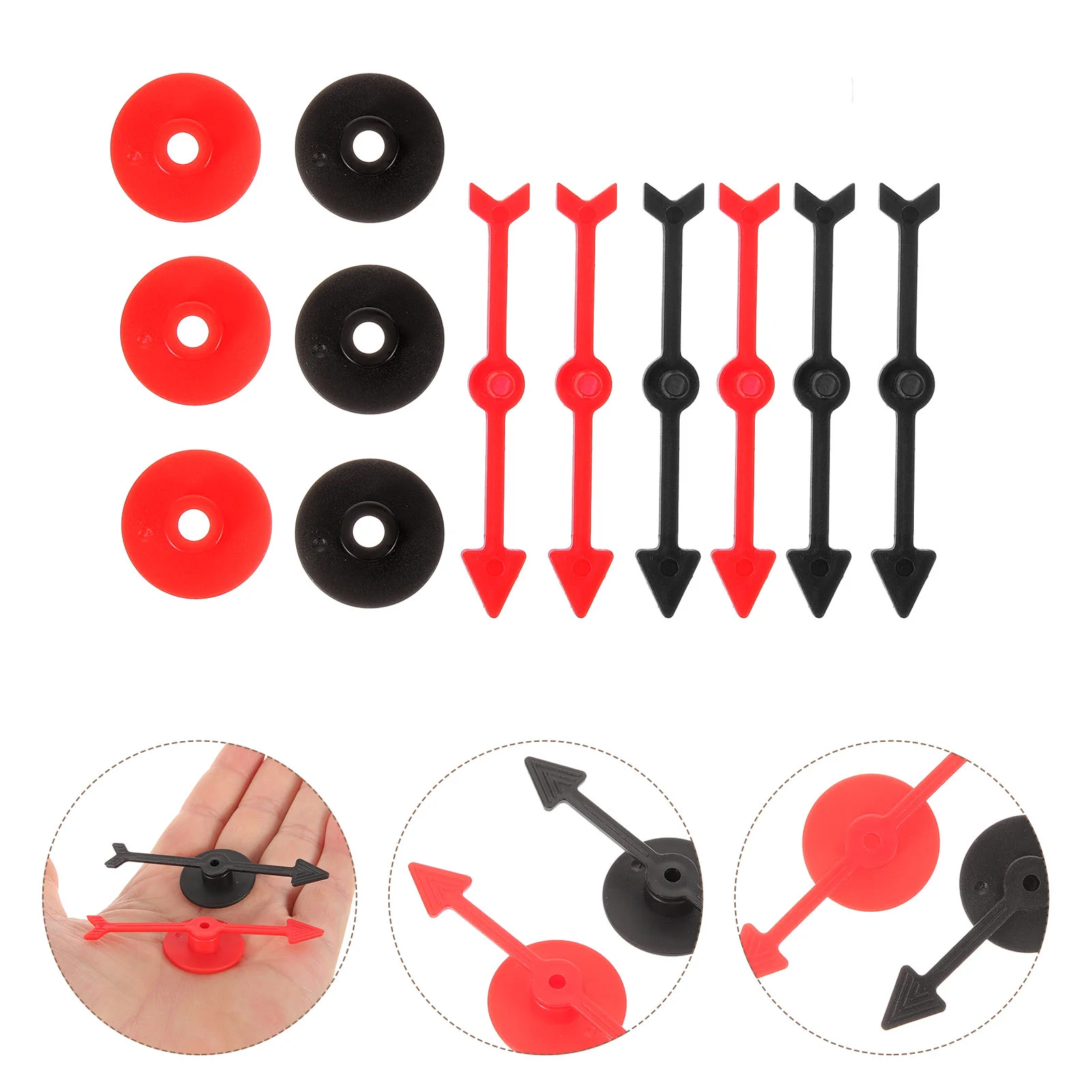 

Board Game Rotating Pointers Plastic Game Arrows Desktop Arrow Game Pointer Accessories