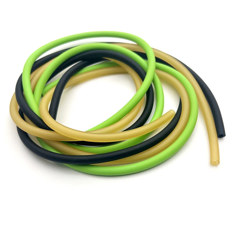 1M/3M/5M Nature Latex Rubber Hoses Tube ID 1.6 1.7 1.8 2 3 6mm High Resilient Elastic Surgical Medical Tube Slingshot Catapult