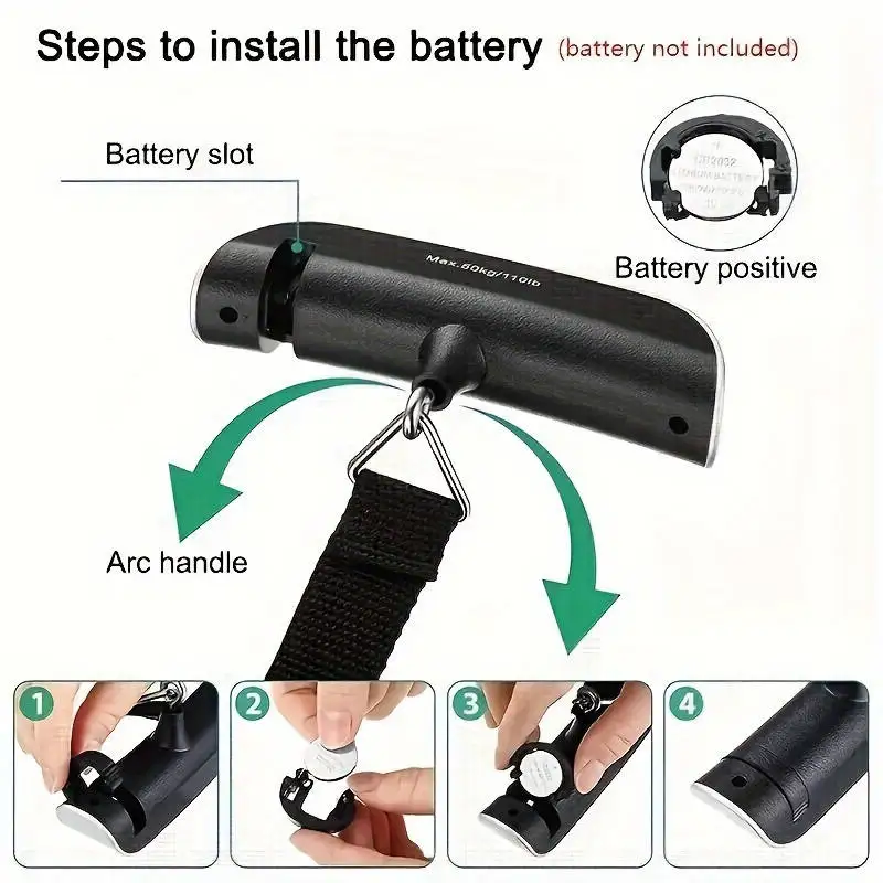 Digital Portable Luggage Scale 3