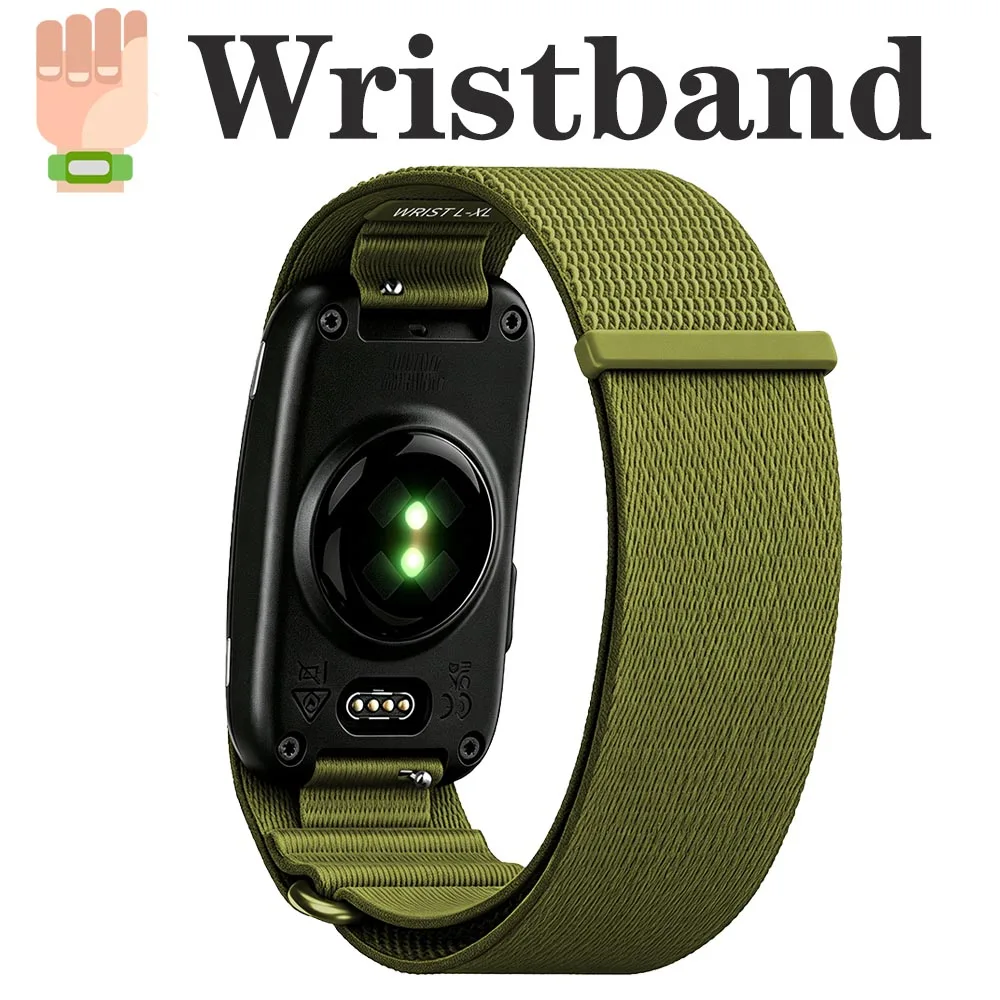 Nylon Woven Adjustable Fitness Tracker Bicep Strap - Breathable Arm Wristband Replacement