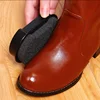 40g Multi-functional Double-faced Shoe Polish Colorless Light Shoes Rub Leather Cleaner Shoes Brush Care Sponge Transparent Wax 3