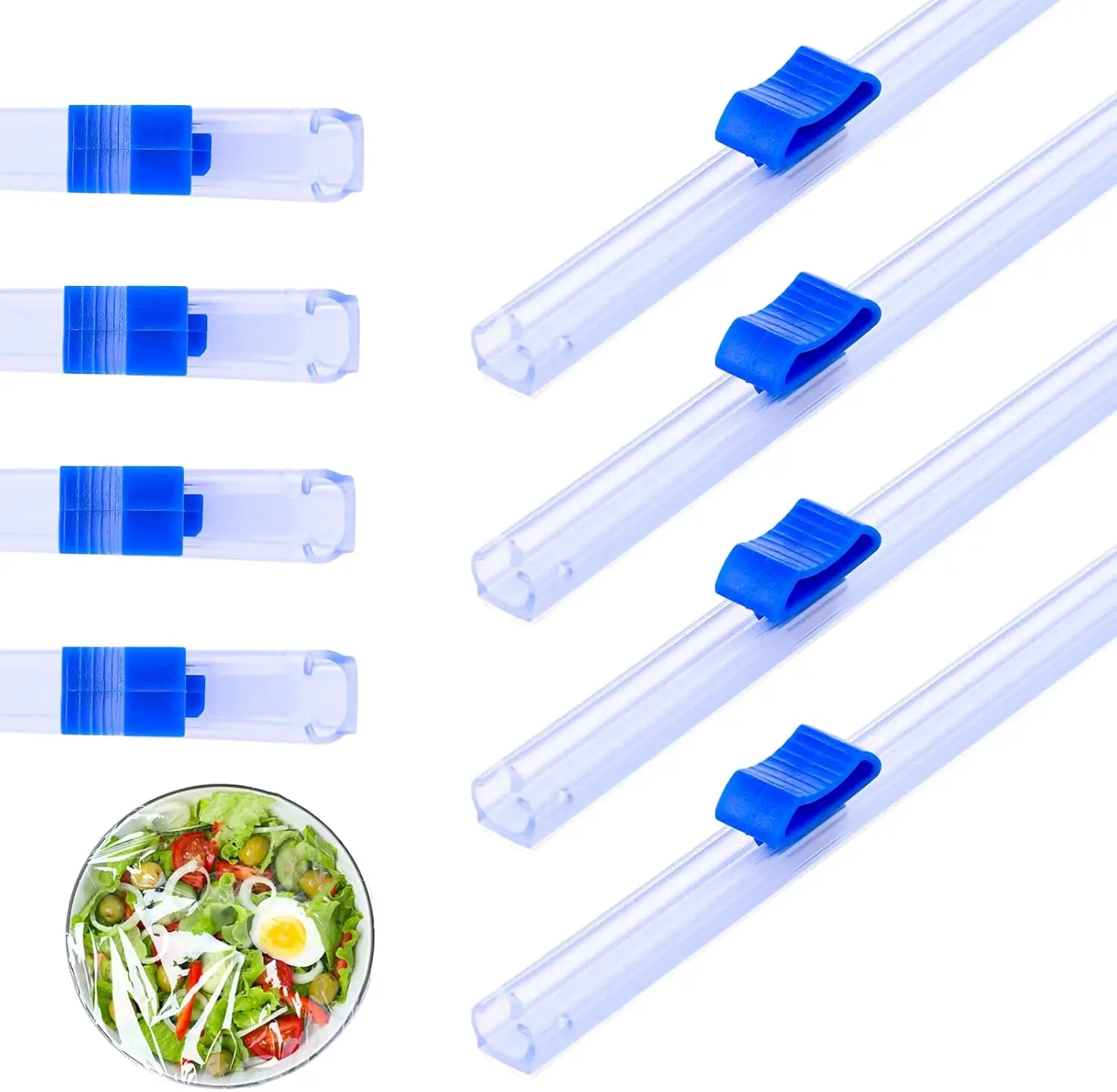 Reusable Plastic Wrap Dispenser Set 1