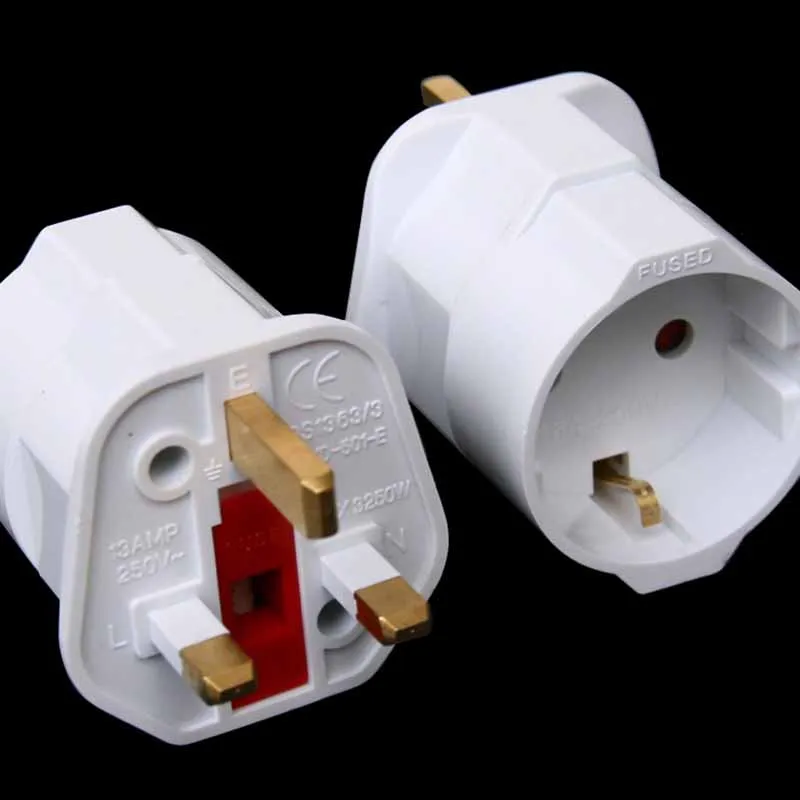 20pcs ٱ EU  - ÷   ȯ ÷ 2    250V 13A  