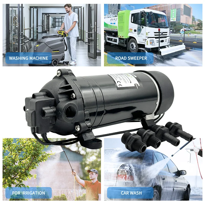 Singflo DP-160M 220V AC 160psi 12v Dc High Pressure Car Wash Water Pump Cleaner
