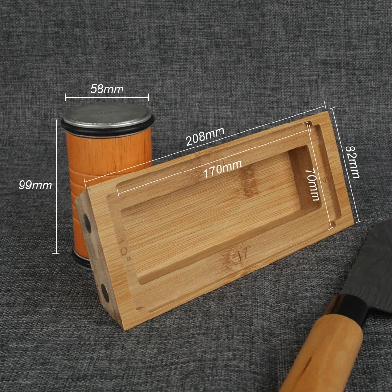 Fixed Angle Sharpener, Rugged Fixed Angle Knife Sharpener 15° To 40° With  Whetstone For Kitchen 