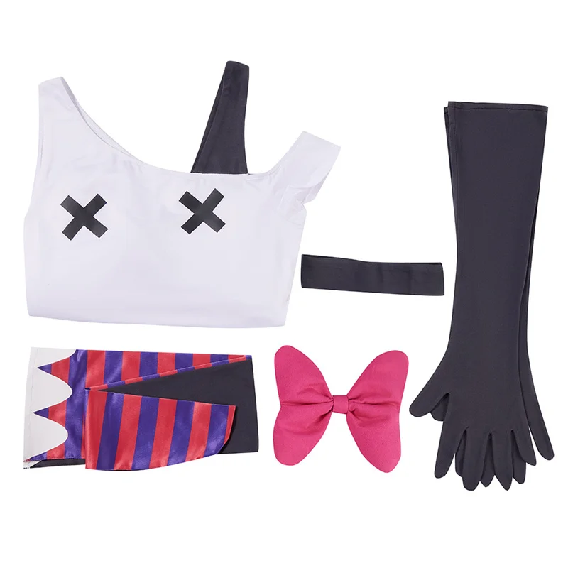thumbnail image 1 of Disfraz de Vaggie para cosplay, disfraz elegante para Halloween, carnaval, Navidad, traje de cosplay de anime, 1 of 4