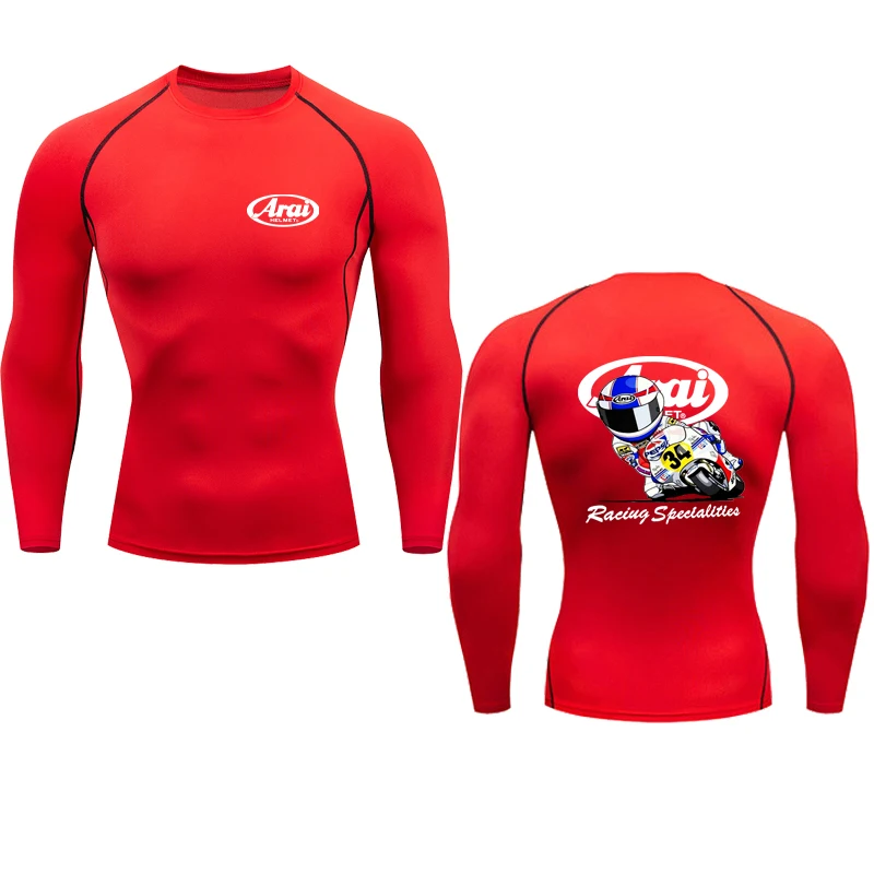 2025 Men's Trendy Cool Speed Drying Clothes, Nezha's Explosive Motorwear, Racing Clothes, Breathable and Comfortable 4