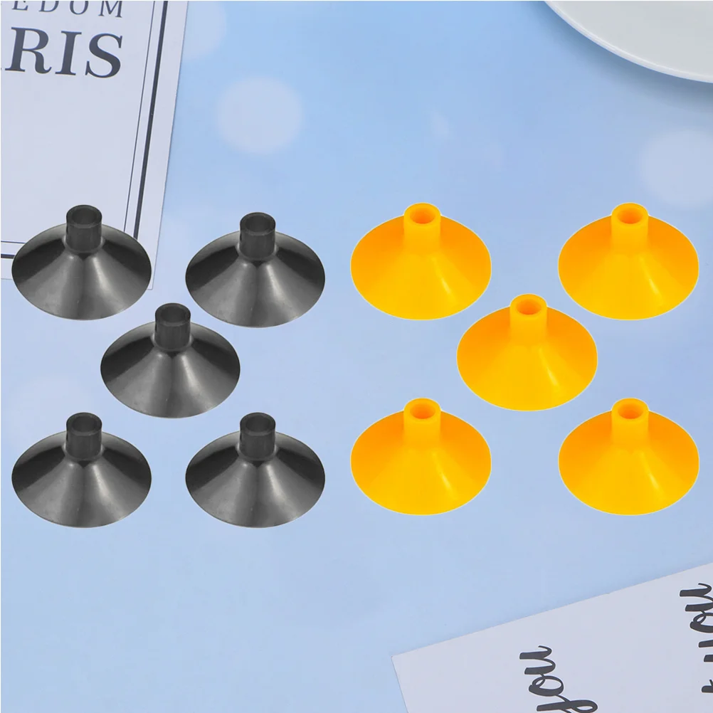 

10 Pcs Sucker Rubber Suction Cup Arrows Cups Outdoor Leisure Replacement Child