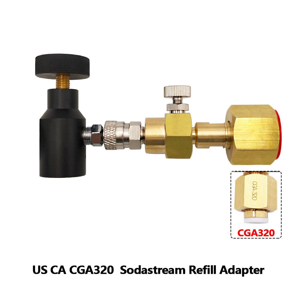 

1pc Filling Adapter 21mm/22mm Outlet Valve Brass CO2 Adapters Cylinder Fill Adapters Compressed Air Treatment Tools
