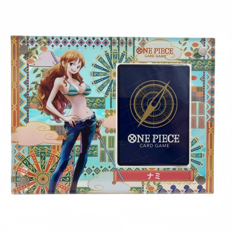 

ONE PIECE Boa·Hancock Nami Yamato Acrylic Card Bricks Anime Game Peripheral Collection Hot Sales Christmas Present DIY Homemade