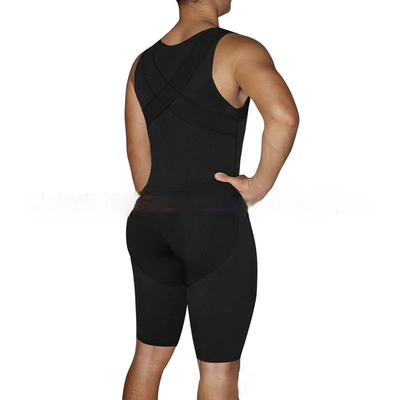 Summer Men's Body Shape European and American One-piece Waist  Hips Tight-fitting Underwear Men's Corset