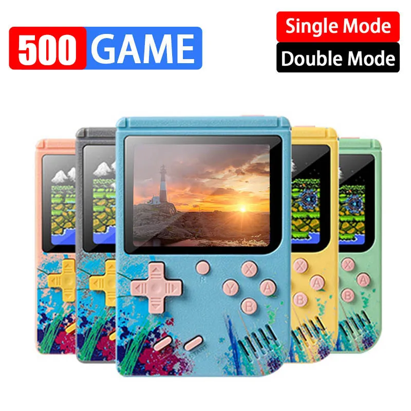 Mini Game Retrô Portátil 8-bit, Jogo, Cores Lcd, Infantil, Com 3.0 Jogos,  Melhor Presente - Videogames Portáteis - AliExpress