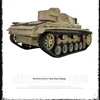 New Henglong  3848  Infrared Battle Full Scale Simulation Tank Shot  German No. 3 L Tank Remote Control Toy Children's Gift 6