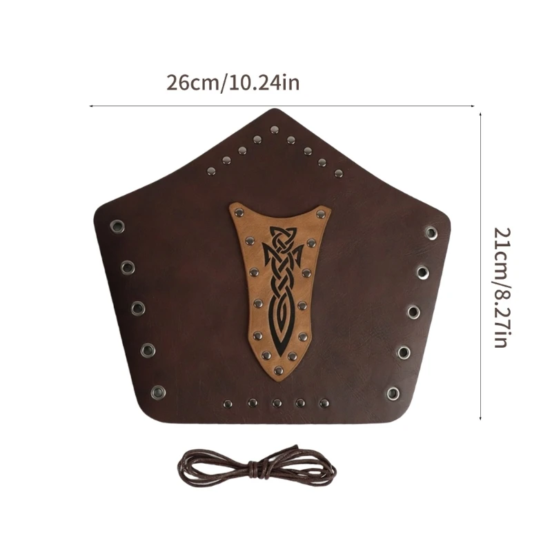 Cosplay Wrist Gauntlet Men Middle Ages Gauntlet Cosplay Bracer Wristband for Men