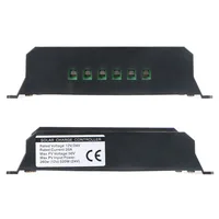 Minuterie intégrée avec écran coloré, accessoire d'affichage LCD 10A 20A 30A 12V 24V, reconnaissance automatique du contrôleur solaire, régulateur PV 3