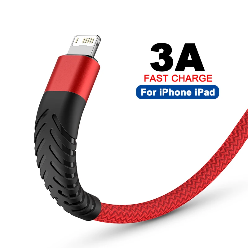 High-Speed 3A Fast Charging USB Cable, 3m Premium Mobile Phone Charger Cord