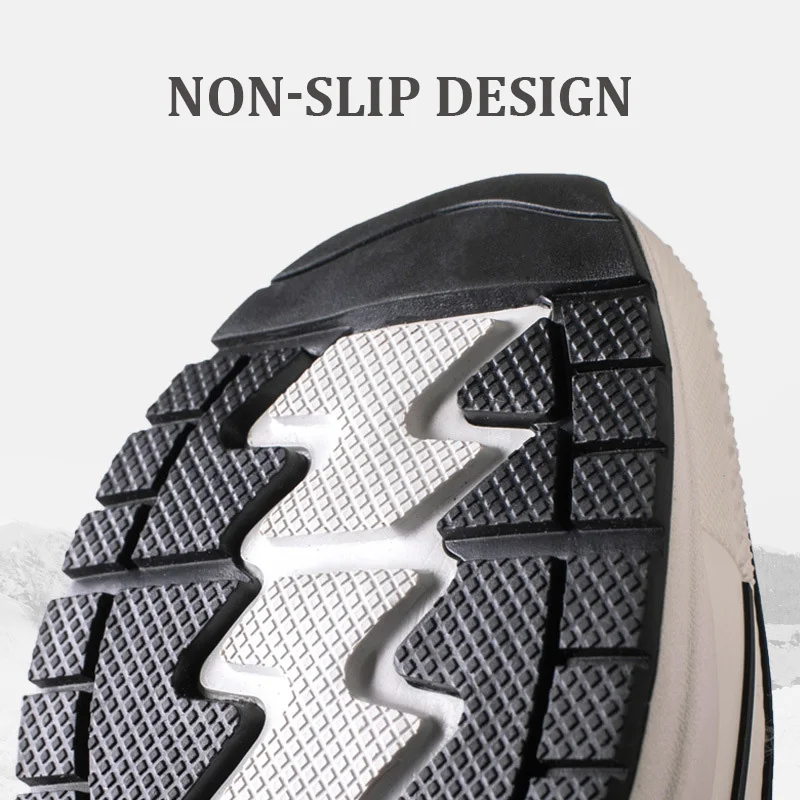 Woman Snow Boot Waterproof Woman Winter Boots Shoes Warm Sneakers Ankle Boots Man Winter Shoes Anti-Skid Plush Botas Big Size