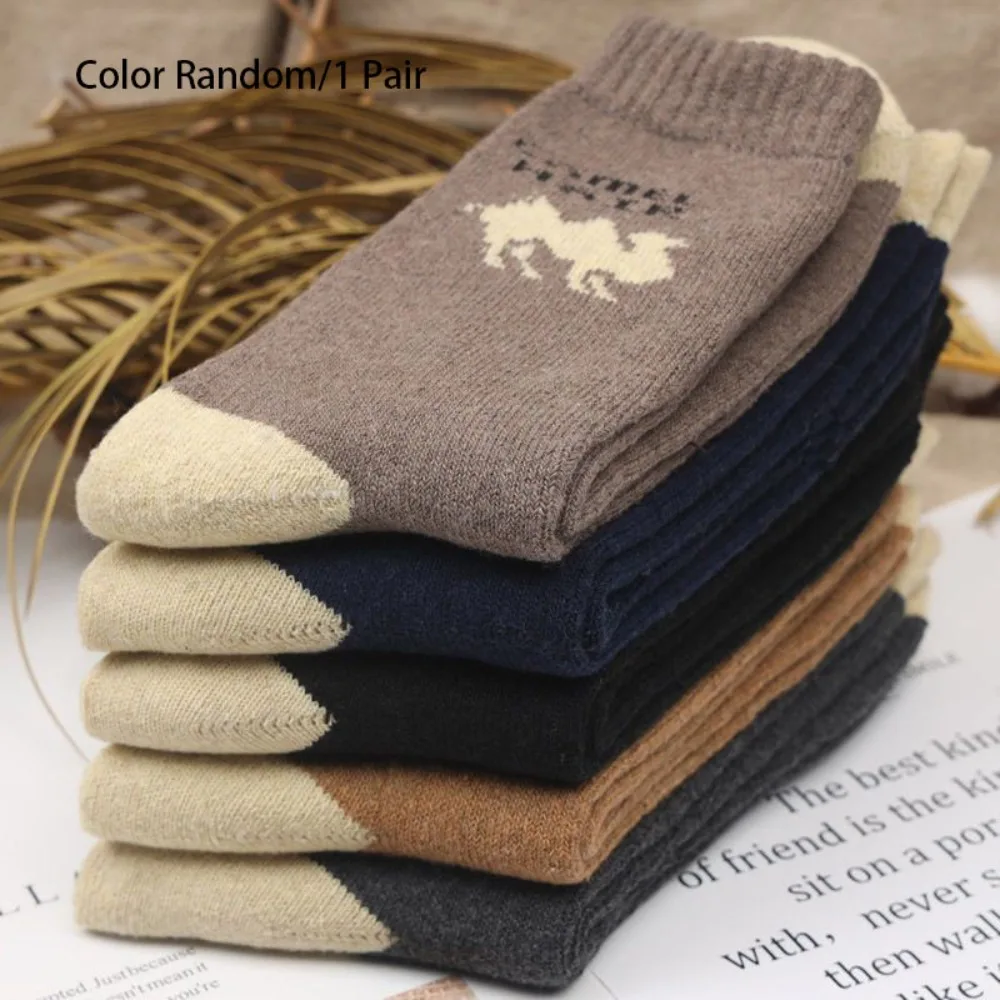 4 Paia Calzini Termici Invernali In Lana Di Alpaca - Unisex, Morbidi, Antiscivolo, Caldi Per Uomo E Donna