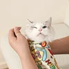Pet Grooming Fixed Cloth Self-adhesive Kitten Wrap Anti-scratch Pet Fixed Cloth for Cats Pet Fixed Tool Cat Accessories 5