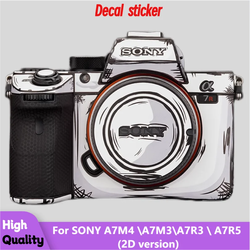 

Наклейка на корпус камеры для SONY A7M4 A7M3 A7R3 A7R5 2D защитная пленка наклейка на корпус A7R2/A7M2 A7R4