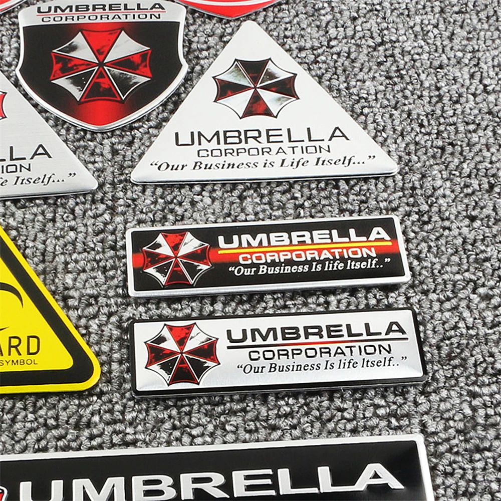 Aluminium Motorcycle Sticker Fuel Tank Cap Scratch Exhaust Pipes Decal Cool Personality For Biochemical Umbrella Stickers Decal