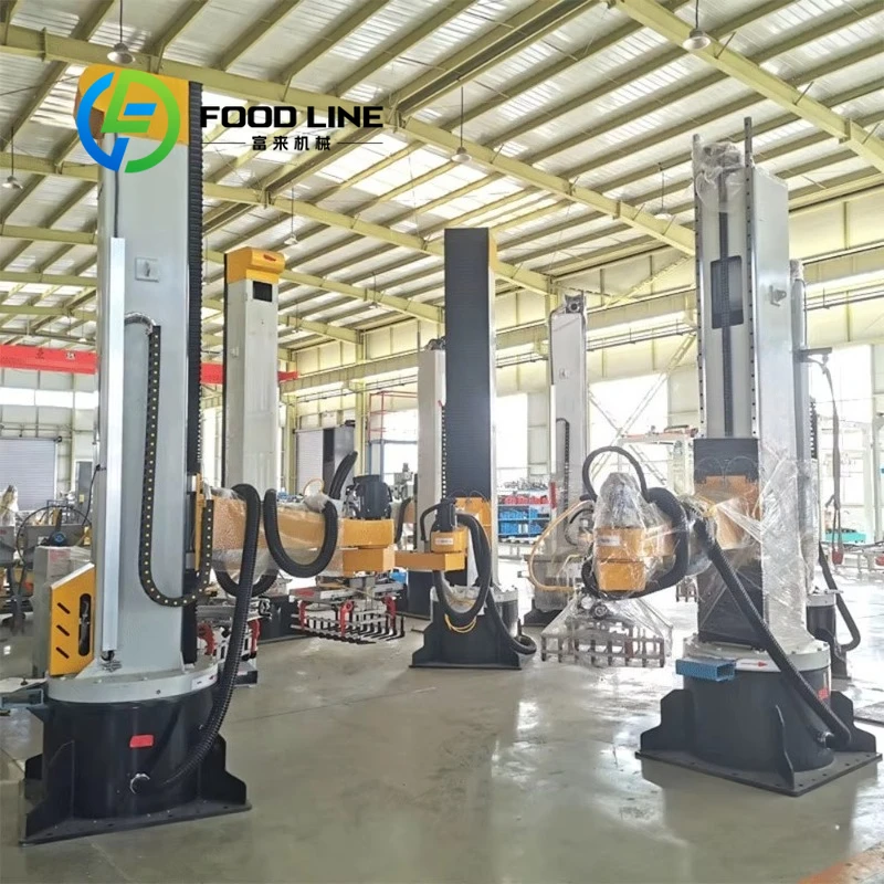 Robot Pallettizzatore Automatico: Soluzione Efficace per l'Impilamento di Cartoni e Sacchi in Magazzino, Meccanismo Flessibile - immagine 3