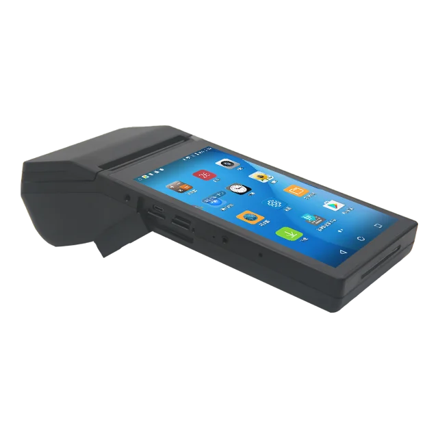 

HDD-A7 all-in-one 7-inch HD screen Android handheld pos system equipment with 80mm printer