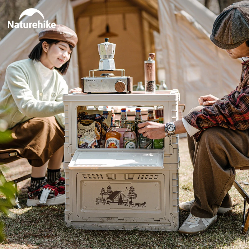 Naturehike-キャンプ用折りたたみ式収納ボックス,大容量,ppサンドライ