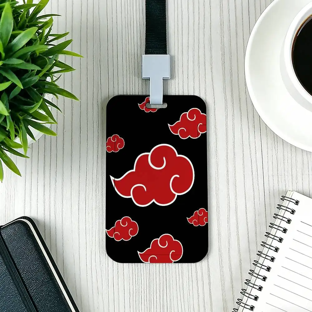 N-Naruto Akatsuki Kartenhülle, Tasche für Visitenkarten, Ausweise, Unisex, Kreditkartenetui, Business-Bus-ID-Halter – Detail 11