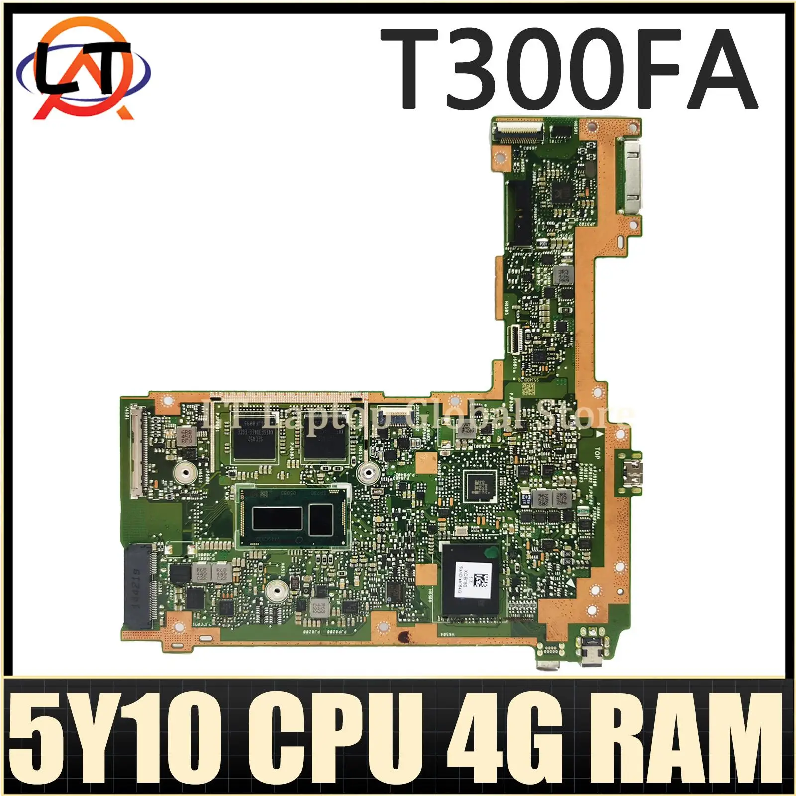 

T300FA CPU-5Y10 4GB-RAM SSD/64G Notebook Mainboard For ASUS T300F T300 Laptop Motherboard Test 100% OK