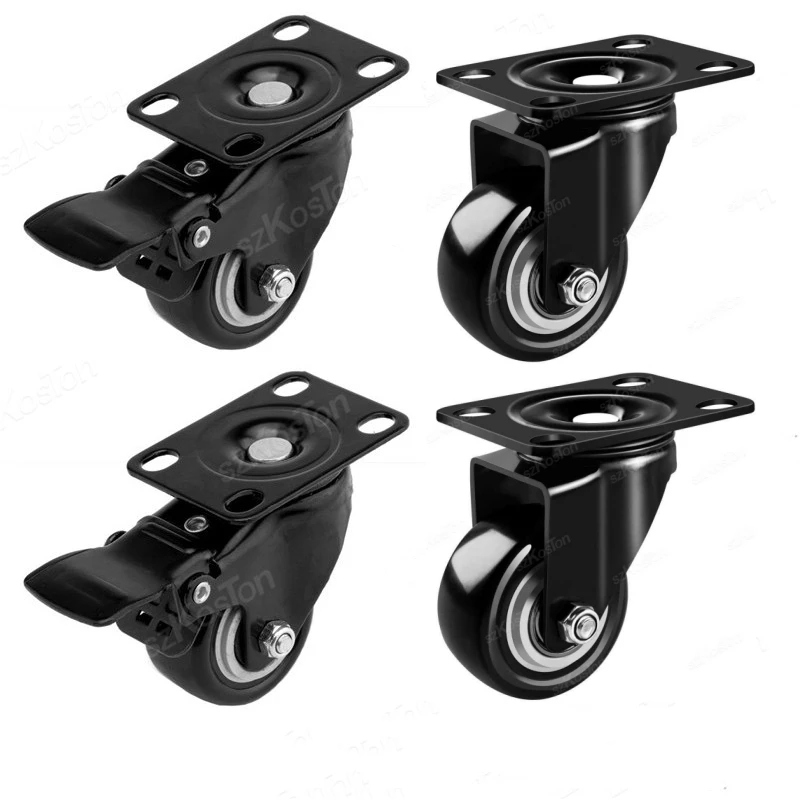 Furniture casters wheels 4pcs/lot for heavy duty platform trolley chair