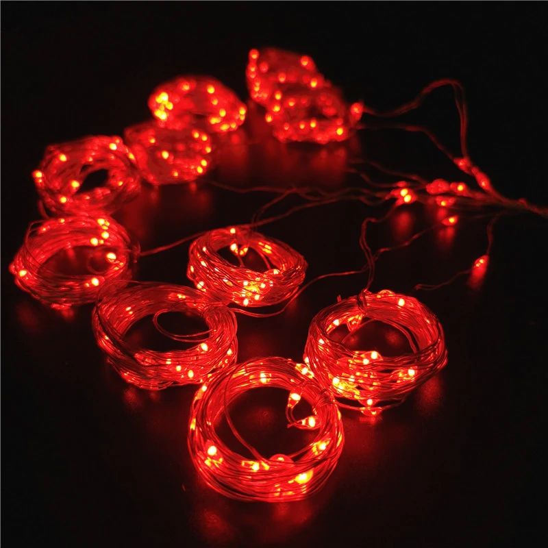 thumbnail image 1 of USB Window Curtain Lights With Remote Control 8 Modes Fairy Garland Lamp for Christmas Wedding Party Holidays Bedroom Decoration, 1 of 5
